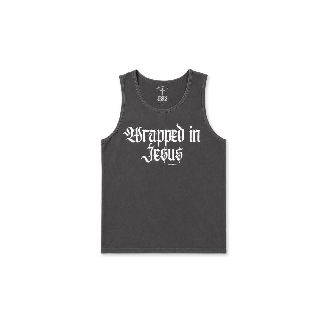 WIJ Bold as Lions Tank | Proverbs 28:1 - Dark Gray