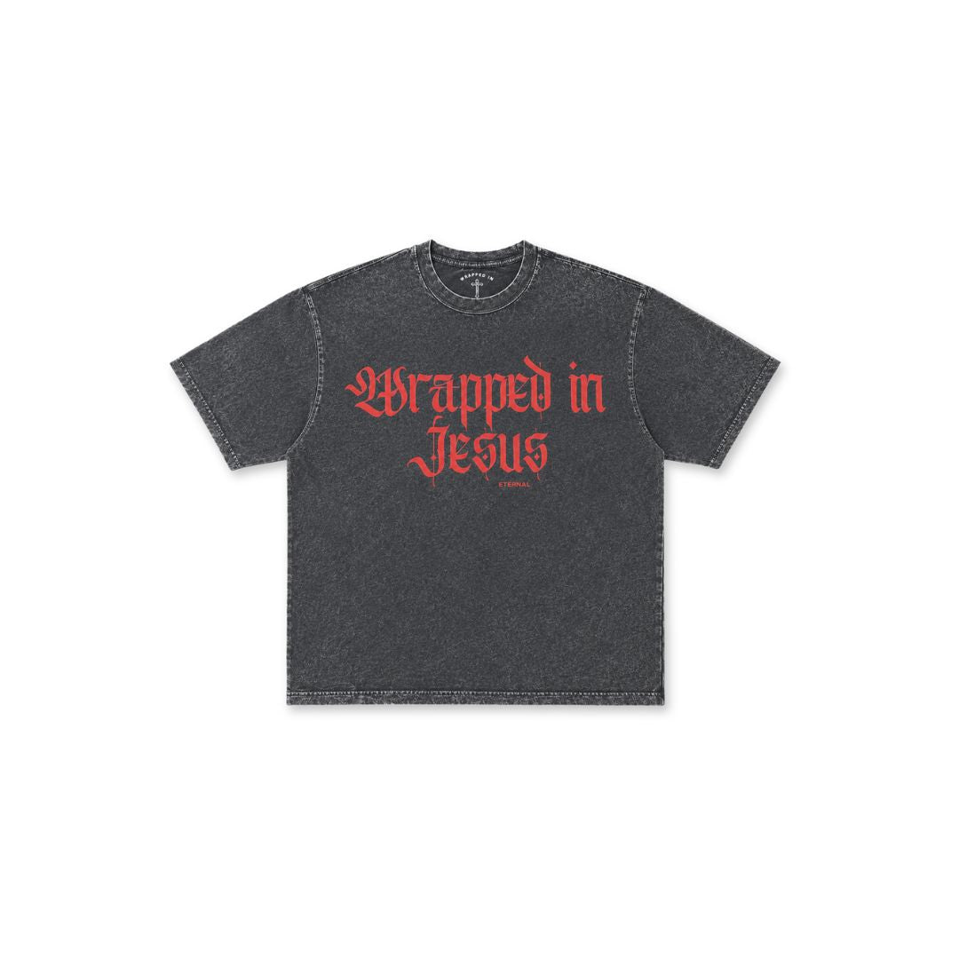WIJ Bold as Lions Tee | Proverbs 28:1 - Acid Wash