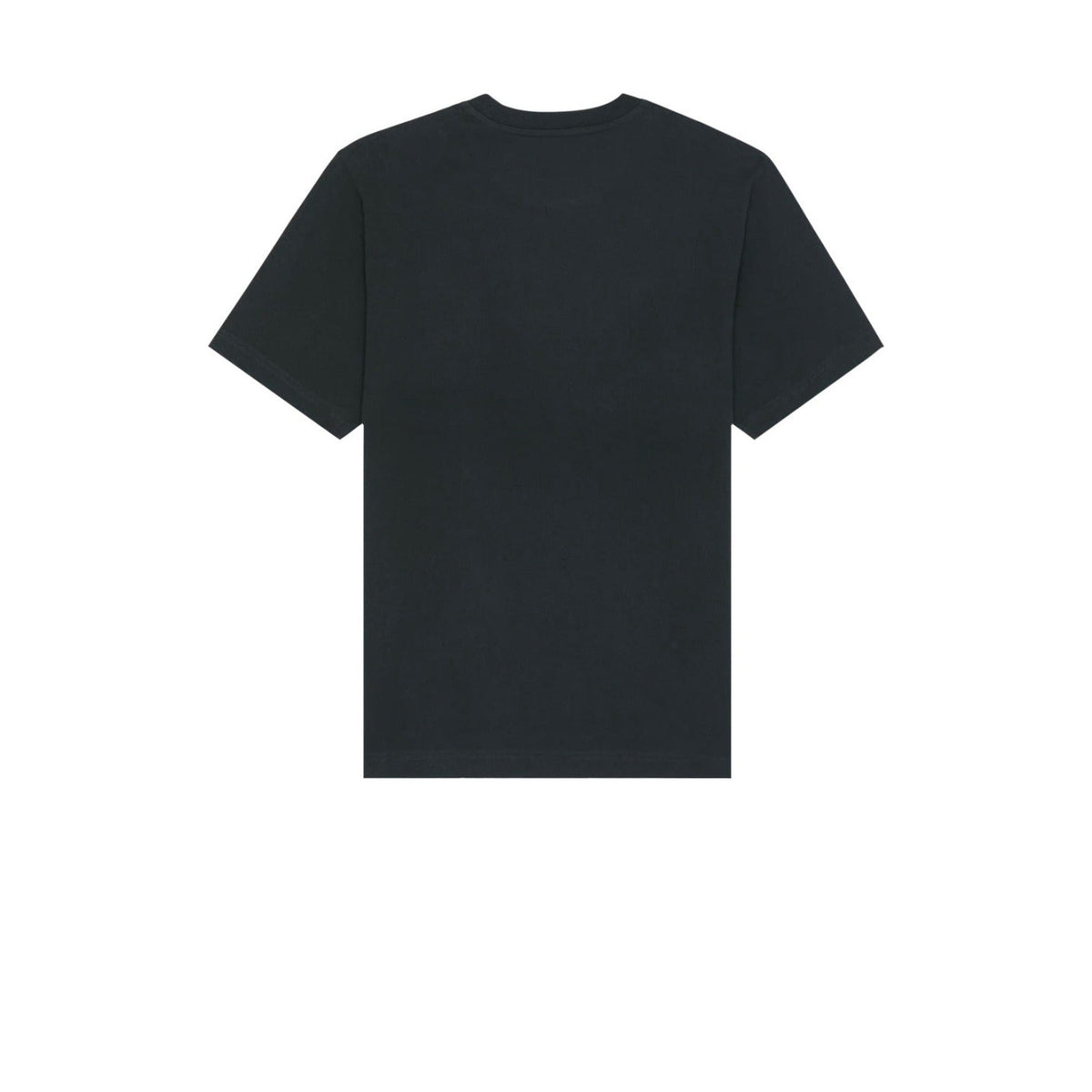 Black Wrapped In Mercy tee back, plain