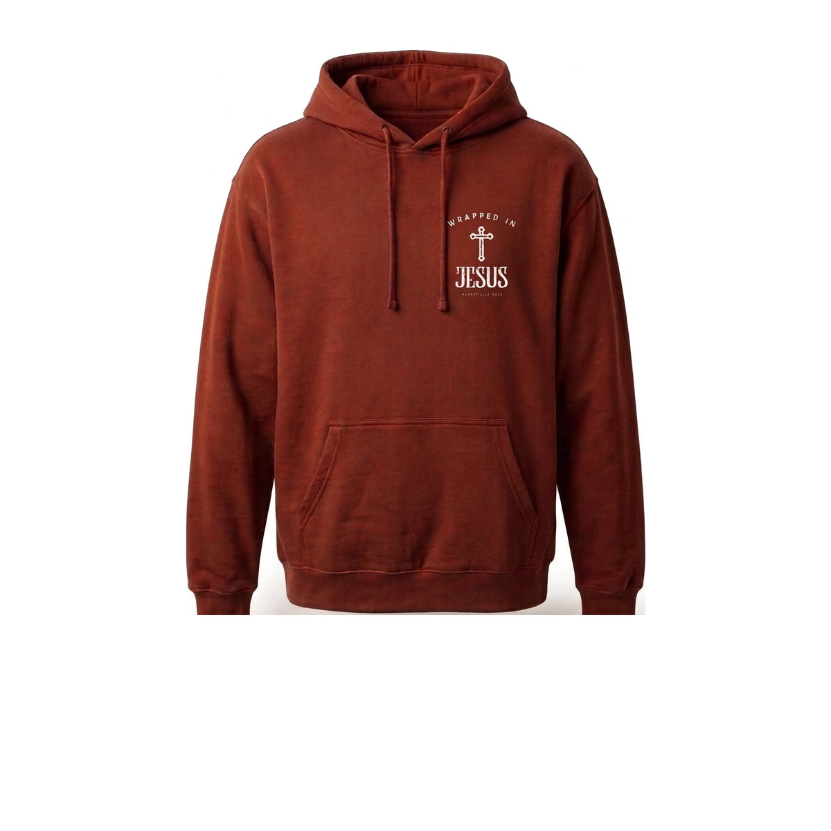 Paprika Wonderfully Made heavyweight hoodie, front