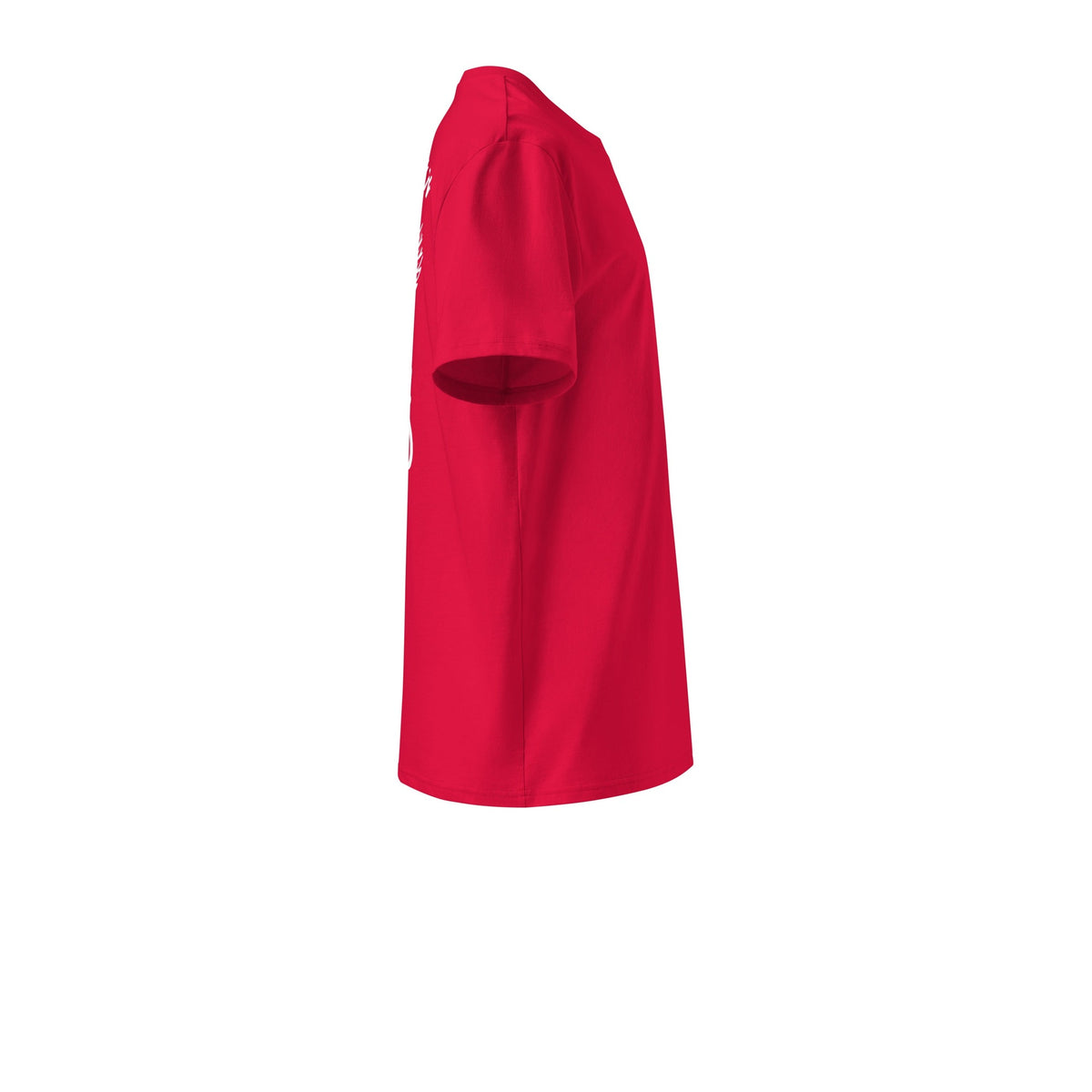 Red Risen tee right side